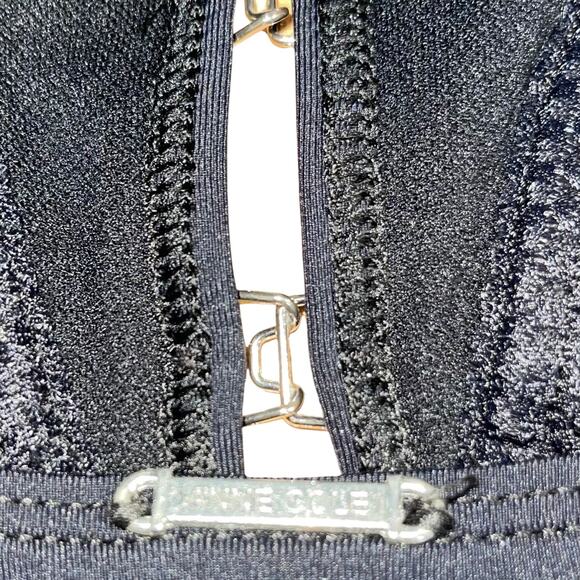 Anne Cole One Piece Swimsuit Buckle Retro Tank - Picture 8 of 10